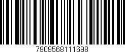 Código de barras (EAN, GTIN, SKU, ISBN): '7909568111698'