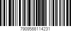 Código de barras (EAN, GTIN, SKU, ISBN): '7909568114231'
