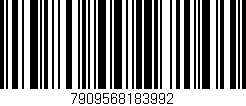 Código de barras (EAN, GTIN, SKU, ISBN): '7909568183992'