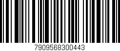Código de barras (EAN, GTIN, SKU, ISBN): '7909568300443'