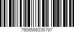 Código de barras (EAN, GTIN, SKU, ISBN): '7909568335797'