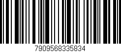 Código de barras (EAN, GTIN, SKU, ISBN): '7909568335834'