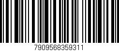 Código de barras (EAN, GTIN, SKU, ISBN): '7909568359311'