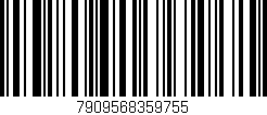 Código de barras (EAN, GTIN, SKU, ISBN): '7909568359755'
