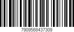 Código de barras (EAN, GTIN, SKU, ISBN): '7909568437309'