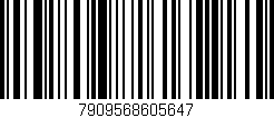 Código de barras (EAN, GTIN, SKU, ISBN): '7909568605647'
