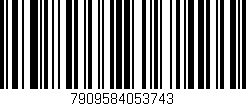 Código de barras (EAN, GTIN, SKU, ISBN): '7909584053743'