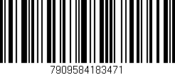 Código de barras (EAN, GTIN, SKU, ISBN): '7909584183471'