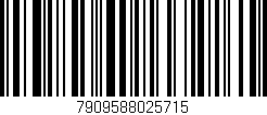 Código de barras (EAN, GTIN, SKU, ISBN): '7909588025715'