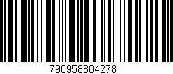Código de barras (EAN, GTIN, SKU, ISBN): '7909588042781'
