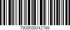Código de barras (EAN, GTIN, SKU, ISBN): '7909588042798'