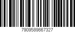 Código de barras (EAN, GTIN, SKU, ISBN): '7909589667327'