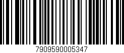 Código de barras (EAN, GTIN, SKU, ISBN): '7909590005347'