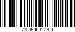 Código de barras (EAN, GTIN, SKU, ISBN): '7909590017708'