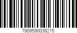 Código de barras (EAN, GTIN, SKU, ISBN): '7909590038215'