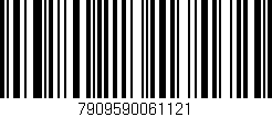 Código de barras (EAN, GTIN, SKU, ISBN): '7909590061121'