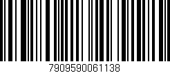 Código de barras (EAN, GTIN, SKU, ISBN): '7909590061138'