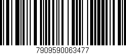 Código de barras (EAN, GTIN, SKU, ISBN): '7909590063477'