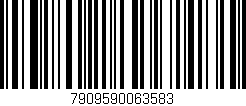 Código de barras (EAN, GTIN, SKU, ISBN): '7909590063583'