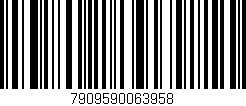 Código de barras (EAN, GTIN, SKU, ISBN): '7909590063958'