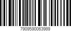 Código de barras (EAN, GTIN, SKU, ISBN): '7909590063989'