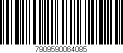 Código de barras (EAN, GTIN, SKU, ISBN): '7909590064085'