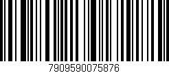 Código de barras (EAN, GTIN, SKU, ISBN): '7909590075876'