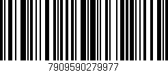 Código de barras (EAN, GTIN, SKU, ISBN): '7909590279977'