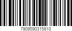 Código de barras (EAN, GTIN, SKU, ISBN): '7909590315910'