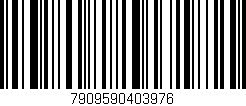 Código de barras (EAN, GTIN, SKU, ISBN): '7909590403976'