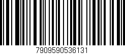 Código de barras (EAN, GTIN, SKU, ISBN): '7909590536131'