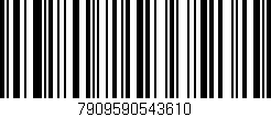 Código de barras (EAN, GTIN, SKU, ISBN): '7909590543610'