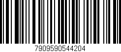 Código de barras (EAN, GTIN, SKU, ISBN): '7909590544204'