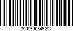 Código de barras (EAN, GTIN, SKU, ISBN): '7909590545294'