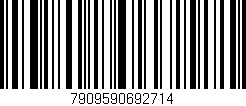 Código de barras (EAN, GTIN, SKU, ISBN): '7909590692714'