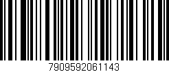 Código de barras (EAN, GTIN, SKU, ISBN): '7909592061143'