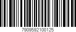 Código de barras (EAN, GTIN, SKU, ISBN): '7909592100125'