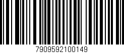 Código de barras (EAN, GTIN, SKU, ISBN): '7909592100149'