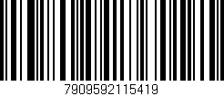 Código de barras (EAN, GTIN, SKU, ISBN): '7909592115419'