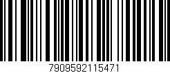 Código de barras (EAN, GTIN, SKU, ISBN): '7909592115471'