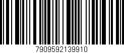 Código de barras (EAN, GTIN, SKU, ISBN): '7909592139910'