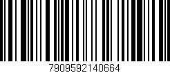 Código de barras (EAN, GTIN, SKU, ISBN): '7909592140664'
