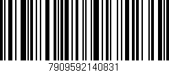 Código de barras (EAN, GTIN, SKU, ISBN): '7909592140831'