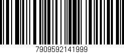 Código de barras (EAN, GTIN, SKU, ISBN): '7909592141999'