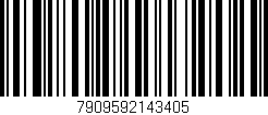 Código de barras (EAN, GTIN, SKU, ISBN): '7909592143405'
