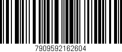 Código de barras (EAN, GTIN, SKU, ISBN): '7909592162604'