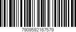 Código de barras (EAN, GTIN, SKU, ISBN): '7909592167579'