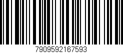 Código de barras (EAN, GTIN, SKU, ISBN): '7909592167593'
