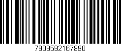 Código de barras (EAN, GTIN, SKU, ISBN): '7909592167890'