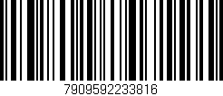 Código de barras (EAN, GTIN, SKU, ISBN): '7909592233816'